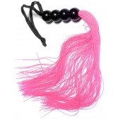 Розовая силиконовая плеть - 35,5 см. - Boys of Toys - купить с доставкой в Подольске