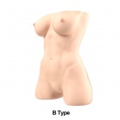 Телесный мастурбатор-торс Jessica B - Naked Factory - в Подольске купить с доставкой