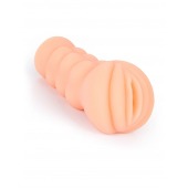 Телесный мастурбатор-вагина с эрекционными кольцами в комплекте - Sexy Girl - в Подольске купить с доставкой