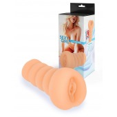 Телесный мастурбатор в виде вагины с узким входом - Sexy Girl - в Подольске купить с доставкой