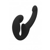 Черный безремневой страпон Share Lite - Fun Factory - купить с доставкой в Подольске