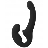 Черный безремневой страпон Share Lite - Fun Factory - купить с доставкой в Подольске