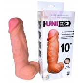 Фаллическая насадка Харнесс UNICOCK 10  - 25 см. - LOVETOY (А-Полимер) - купить с доставкой в Подольске