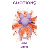 Сиреневое эрекционное виброколечко Emotions Minnie - Lola Games - в Подольске купить с доставкой