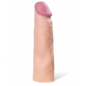 Реалистичная насадка с ярко выраженной головкой - 16,5 см. - A-toys - в Подольске купить с доставкой