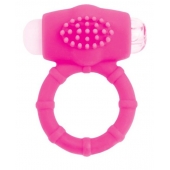 Розовое эрекционное виброкольцо A-toys - A-toys - в Подольске купить с доставкой