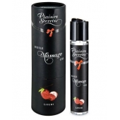 Массажное масло с ароматом личи Huile de Massage Gourmande Litchi - 59 мл. - Plaisir Secret - купить с доставкой в Подольске