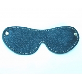 Кожаная маска на глаза - БДСМ Арсенал - купить с доставкой в Подольске