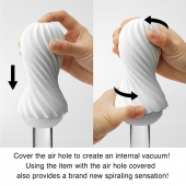 Мастурбатор FLEX Rocky Black с плотным рельефом - Tenga - в Подольске купить с доставкой