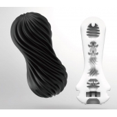 Мастурбатор FLEX Rocky Black с плотным рельефом - Tenga - в Подольске купить с доставкой