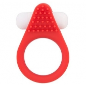 Красное эрекционное кольцо LIT-UP SILICONE STIMU RING 1 RED - Dream Toys - в Подольске купить с доставкой