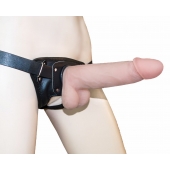 Универсальный пояс премиум класса (S) с 2 насадками - LOVETOY (А-Полимер) - купить с доставкой в Подольске