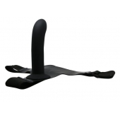 Страпон на эластичных ремнях Ultra Harness Karin Dildo - 16,8 см. - Baile - купить с доставкой в Подольске