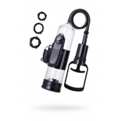 Вакуумная помпа A-toys с вибропулей и эрекционными кольцами - A-toys - в Подольске купить с доставкой