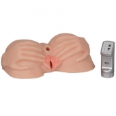 Вагина с виброяйцом на выносным пульте управления вибрацией - LOVETOY (А-Полимер) - в Подольске купить с доставкой