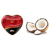 Массажная свеча с ароматом кокоса Bougie Massage Candle - 35 мл. - Plaisir Secret - купить с доставкой в Подольске