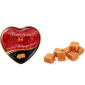 Массажная свеча с ароматом карамели Bougie Massage Candle - 35 мл. - Plaisir Secret - купить с доставкой в Подольске