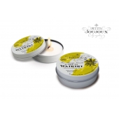 Массажная свеча Petits Joujoux Waikiki Beach с ароматом кокоса и ананаса - 33 гр. - MyStim - купить с доставкой в Подольске