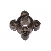 Чёрное эрекционное кольцо Rings Screw - Lola Games - в Подольске купить с доставкой