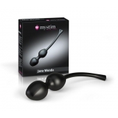 Вагинальные шарики на сцепке с миостимуляцией Jane Wonda - MyStim - купить с доставкой в Подольске