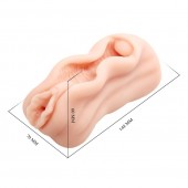 Реалистичная вагина-мастурбатор с необычным дизайном - Baile - в Подольске купить с доставкой