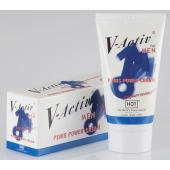 Стимулирующий крем для мужчин V-activ - 50 мл. - HOT - купить с доставкой в Подольске