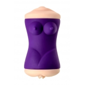 Двухсторонний мастурбатор JOS YARA в фиолетовой колбе - JOS - в Подольске купить с доставкой