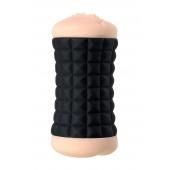 Двухсторонний мастурбатор JOS JANICE в черном цилиндре - JOS - в Подольске купить с доставкой