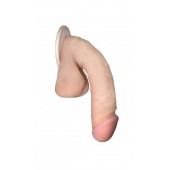 Сувенирный фаллос на присоске 03 - 17 см. - LOVETOY (А-Полимер) - купить с доставкой в Подольске