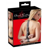 Фиксация на шею и запястья Bad Kitty Neck and Hand Restraints - Orion - купить с доставкой в Подольске