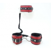 Кожаный БДСМ-набор - БДСМ Арсенал - купить с доставкой в Подольске