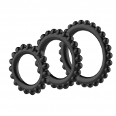 Набор из 3 эрекционных колец Sex Expert - Sex Expert - в Подольске купить с доставкой