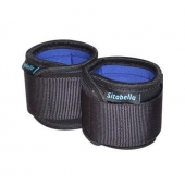 Неопреновые черно-синие наручники - Sitabella - купить с доставкой в Подольске