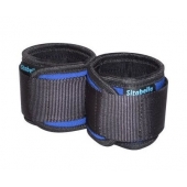 Сине-черные неопреновые наручники - Sitabella - купить с доставкой в Подольске