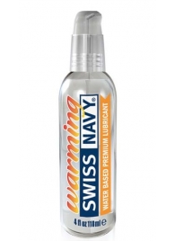 Разогревающий лубрикант на водной основе Swiss Navy Warming Lube - 118 мл. - Swiss navy - купить с доставкой в Подольске
