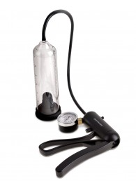 Вакуумная мужская помпа с датчиком давления Pro-Gauge Power Pump - Pipedream - в Подольске купить с доставкой