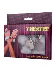 Наручники с белой меховой опушкой - ToyFa - купить с доставкой в Подольске