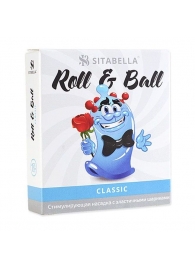 стимулирующий презерватив-насадка Roll   Ball Classic - Sitabella - купить с доставкой в Подольске
