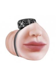 Мастурбатор-ротик с виброкольцом Satisfaction Beloved - Lola Games - в Подольске купить с доставкой