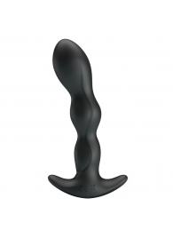 Черный анальный стимулятор простаты с вибрацией Special Anal Massager - 14,5 см. - Baile - в Подольске купить с доставкой