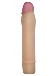 Телесная насадка-удлинитель из неоскин - 19,5 см. - LOVETOY (А-Полимер) - в Подольске купить с доставкой