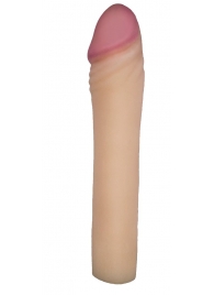 Телесная насадка-удлинитель из неоскин - 20 см. - LOVETOY (А-Полимер) - в Подольске купить с доставкой