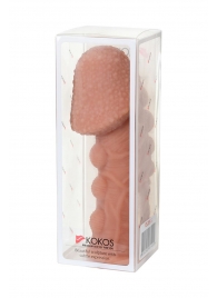 Насадка на фаллос с пузыриками, венками и ребристостью KOKOS Extreme Sleeve 09 - 12,7 см. - KOKOS - в Подольске купить с доставкой