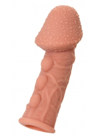 Насадка на фаллос с пузыриками, венками и ребристостью KOKOS Extreme Sleeve 09 - 12,7 см. - KOKOS - в Подольске купить с доставкой