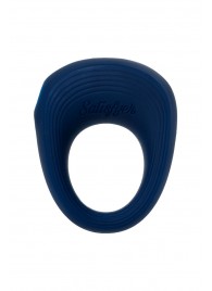 Синее эрекционное кольцо на пенис Satisfyer Ring 2 - Satisfyer - в Подольске купить с доставкой