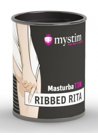 Компактный мастурбатор MasturbaTIN Ribbed Rita - MyStim - в Подольске купить с доставкой