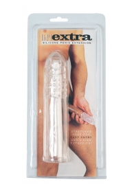 Насадка-удлинитель из прозрачного силикона LIDL EXTRA SILICONE PENIS EXTENSION - Seven Creations - в Подольске купить с доставкой