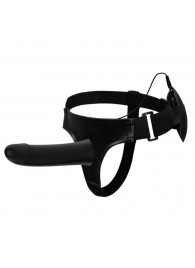 Полый страпон с вибрацией Vito - 17,3 см. - Baile - купить с доставкой в Подольске