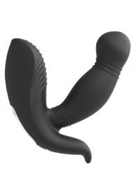 Черный вибромассажер простаты PROSTATE HERO - Dream Toys - в Подольске купить с доставкой