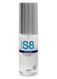 Охлаждающий лубрикант на водной основе S8 Cooling Lube - 50 мл. - Stimul8 - купить с доставкой в Подольске